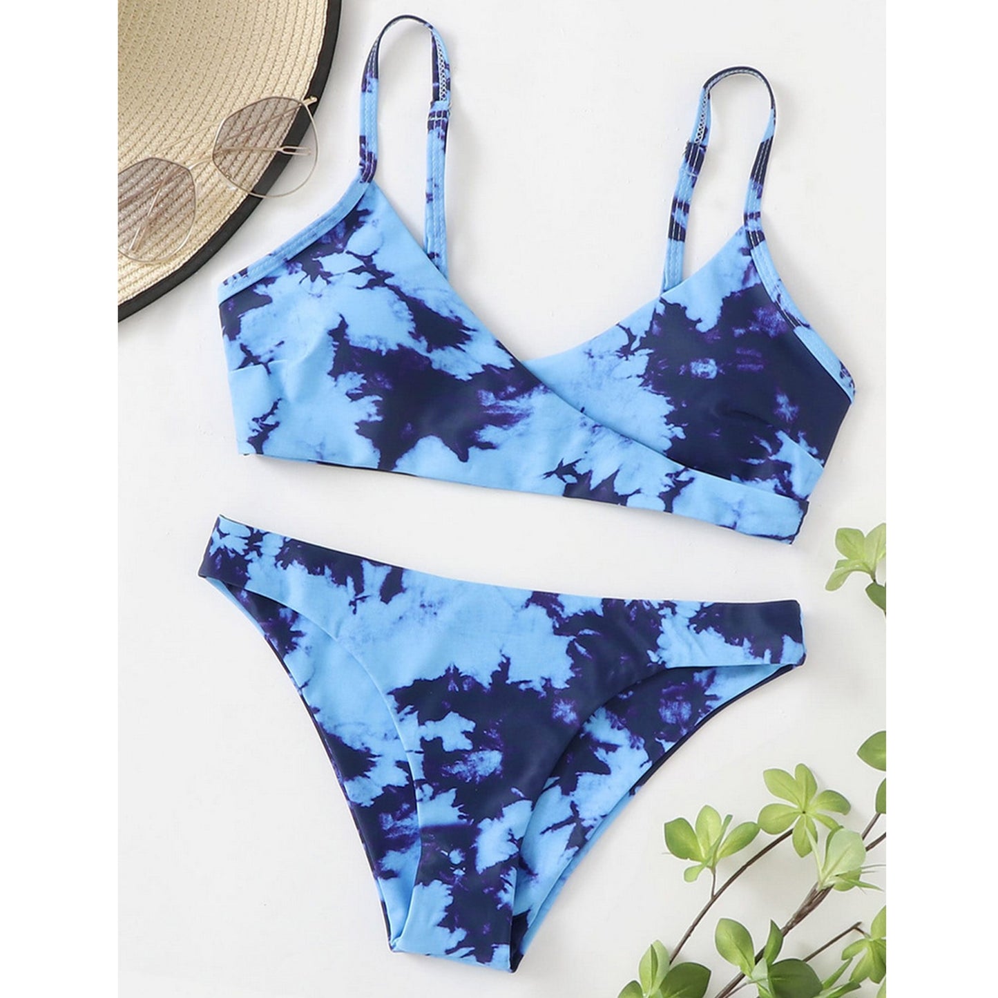 Women's swimsuit Bikini Swimwear Floral Random Print Bikini Set Push-Up Bikinis Sexy Biquini Swim Suit Female Beachwear Swimming